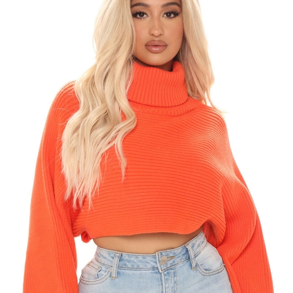 Orange Sweater - Picture 1 of 3